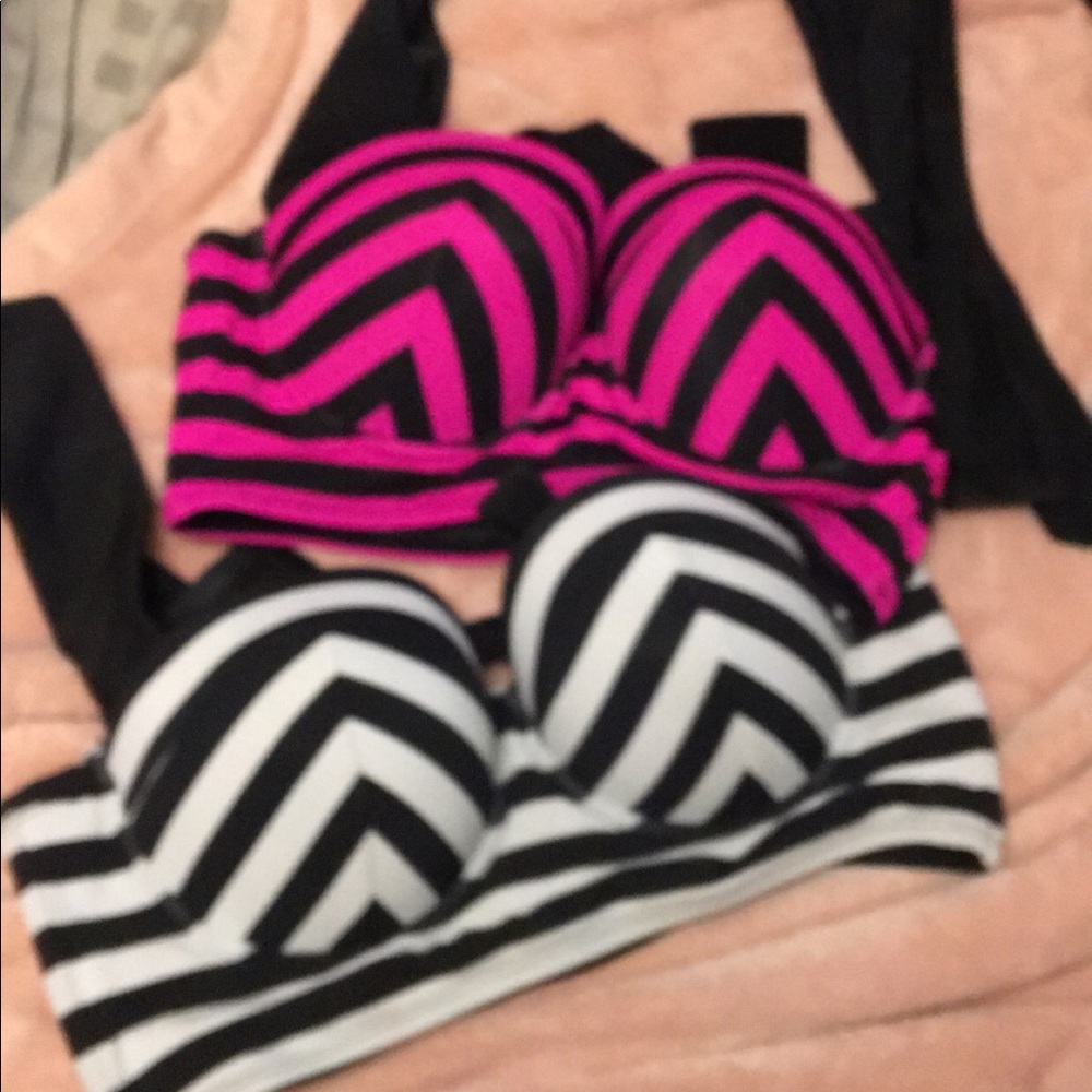 Torrid (Plus size store) Baithing suit tops !